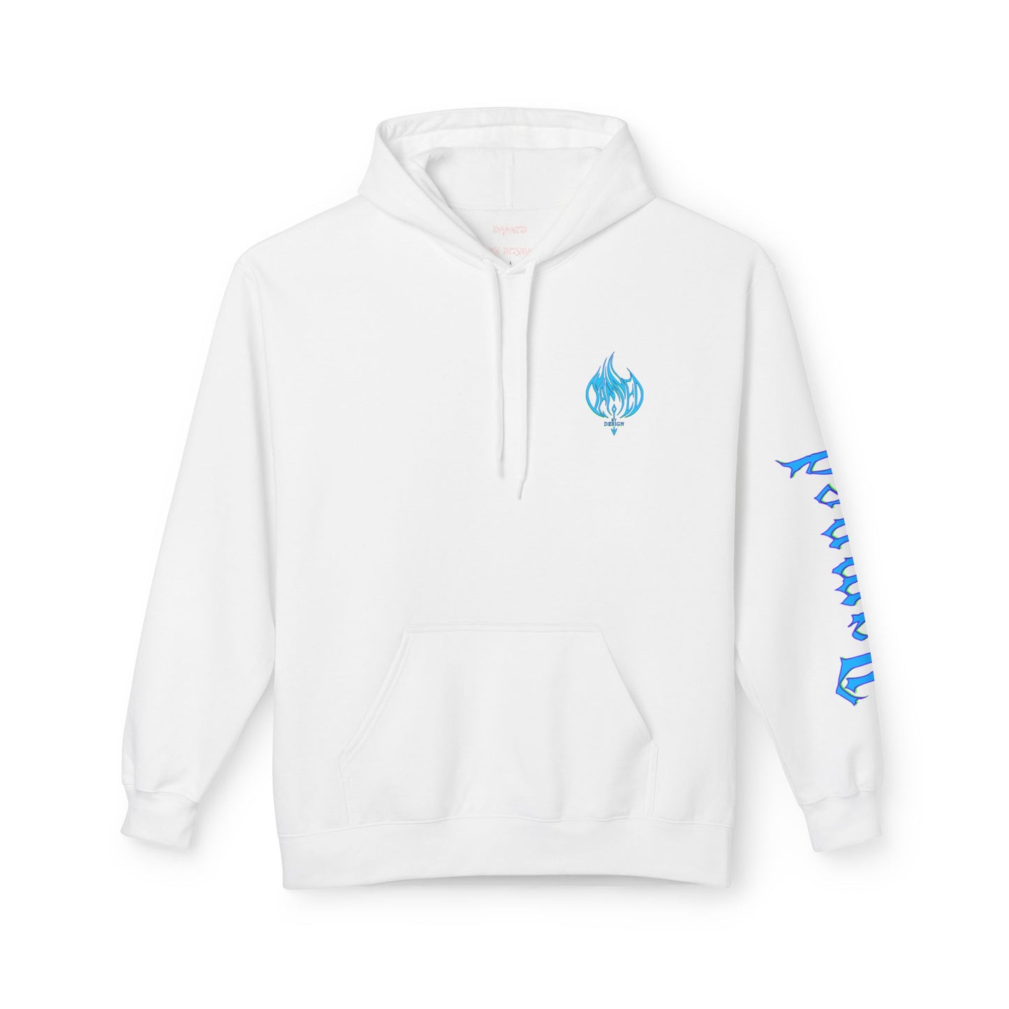 Blue Drip Skull - Pullover Hoodie