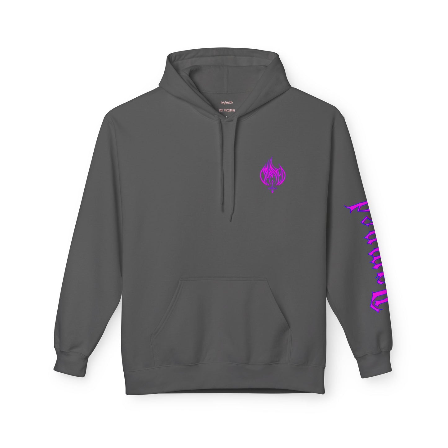 Pink Drip skull - Pullover Hoodie