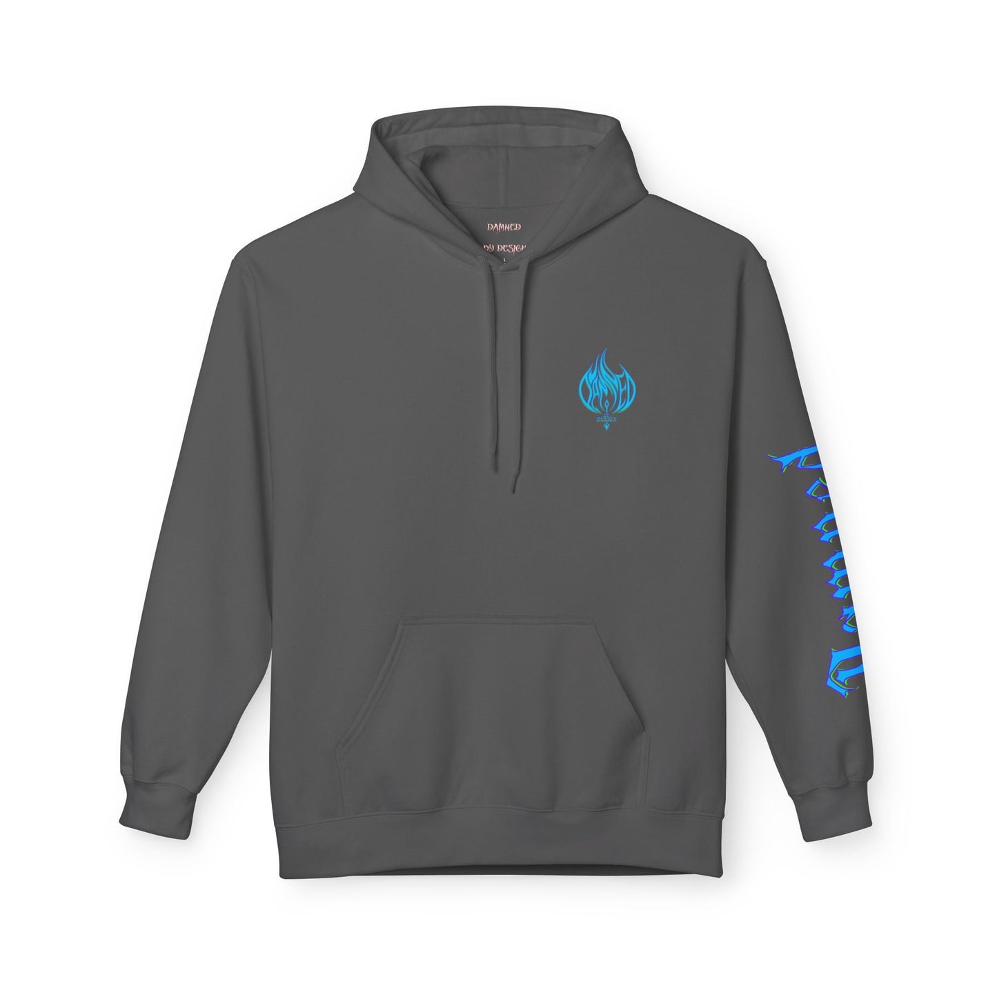 Blue Drip Skull - Pullover Hoodie