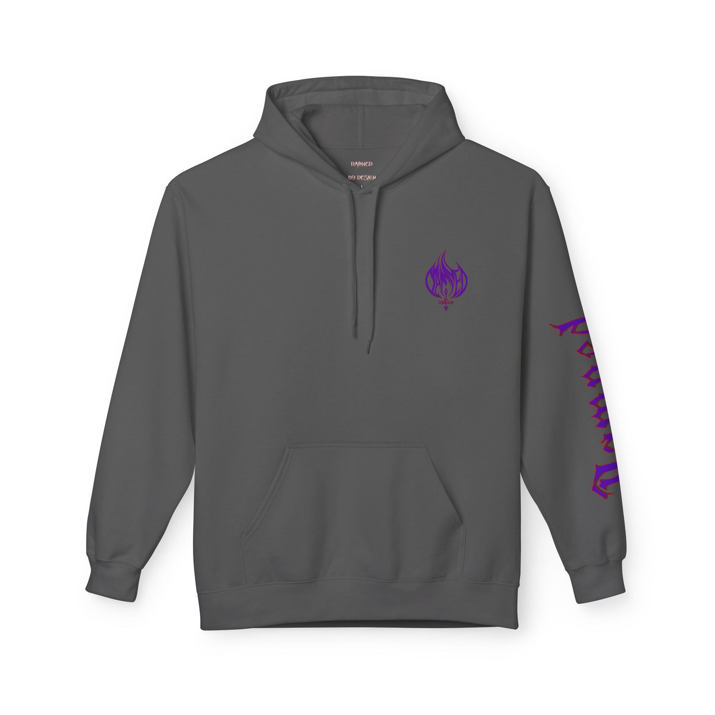 Purple Drip Skull - Pullover Hoodie