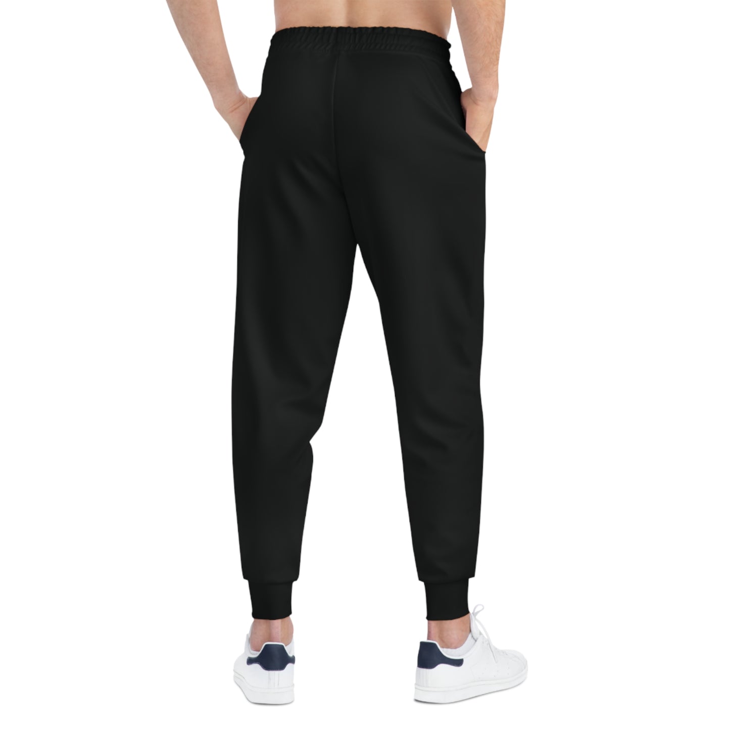 Damned - White on black joggers