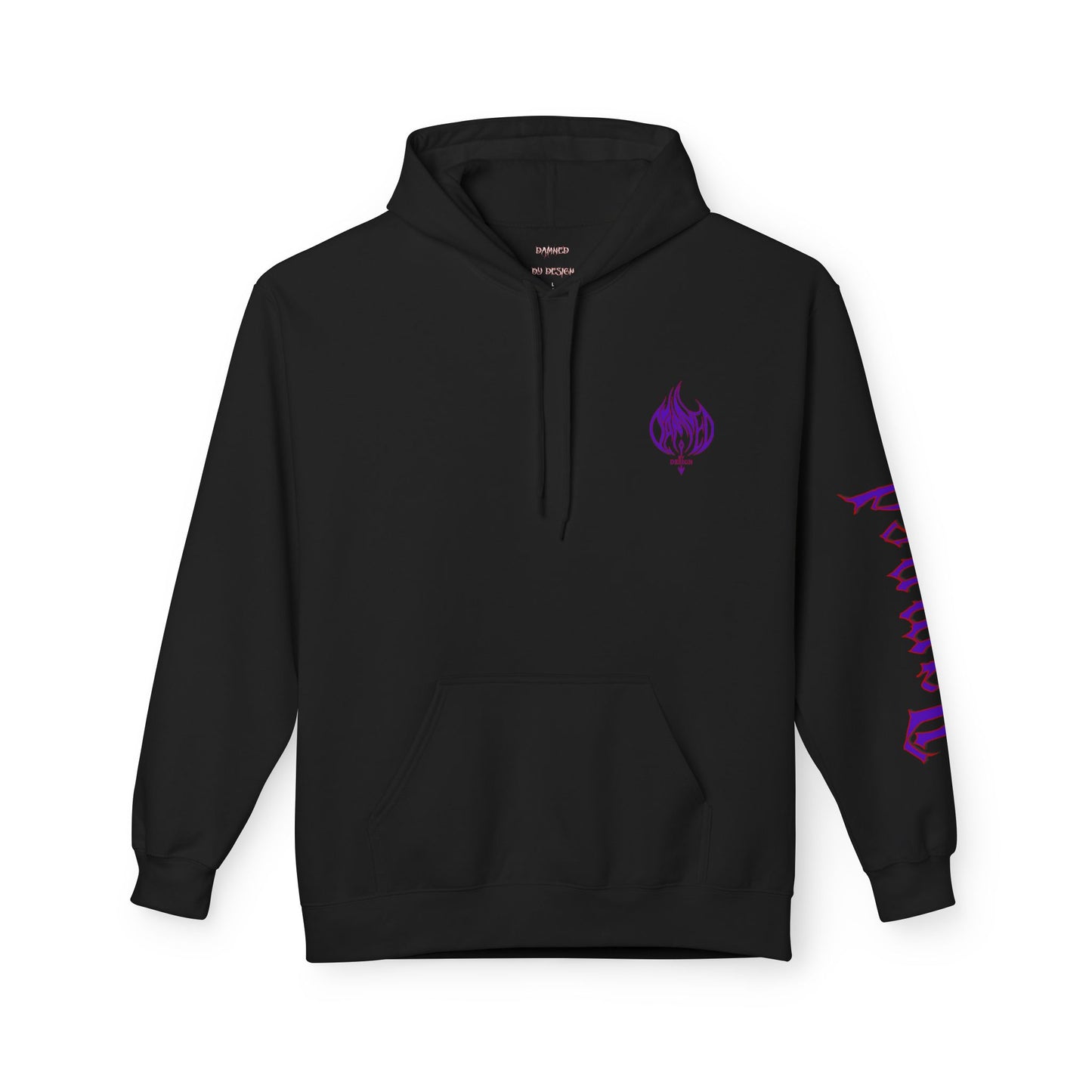Purple Drip Skull - Pullover Hoodie