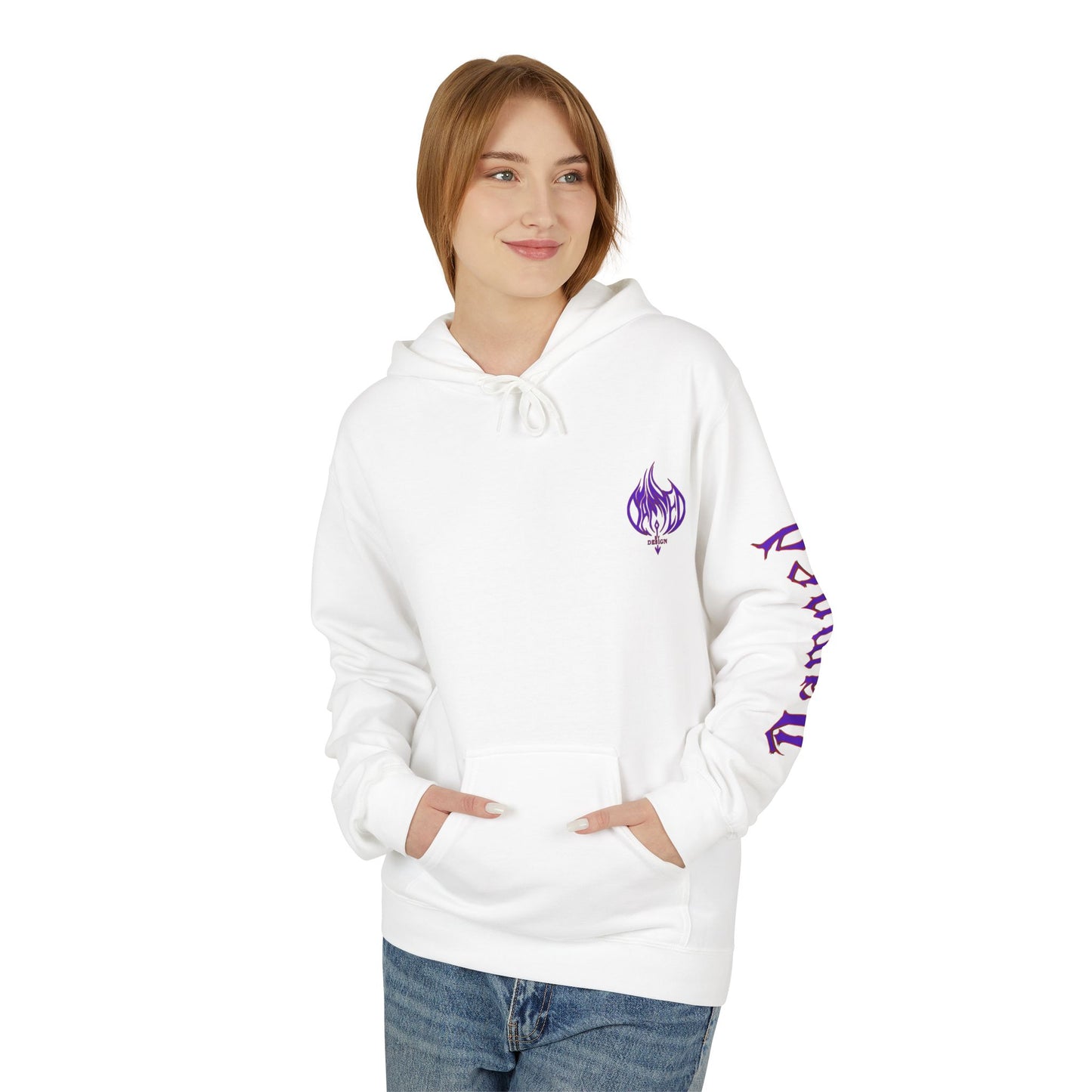 Purple Drip Skull - Pullover Hoodie