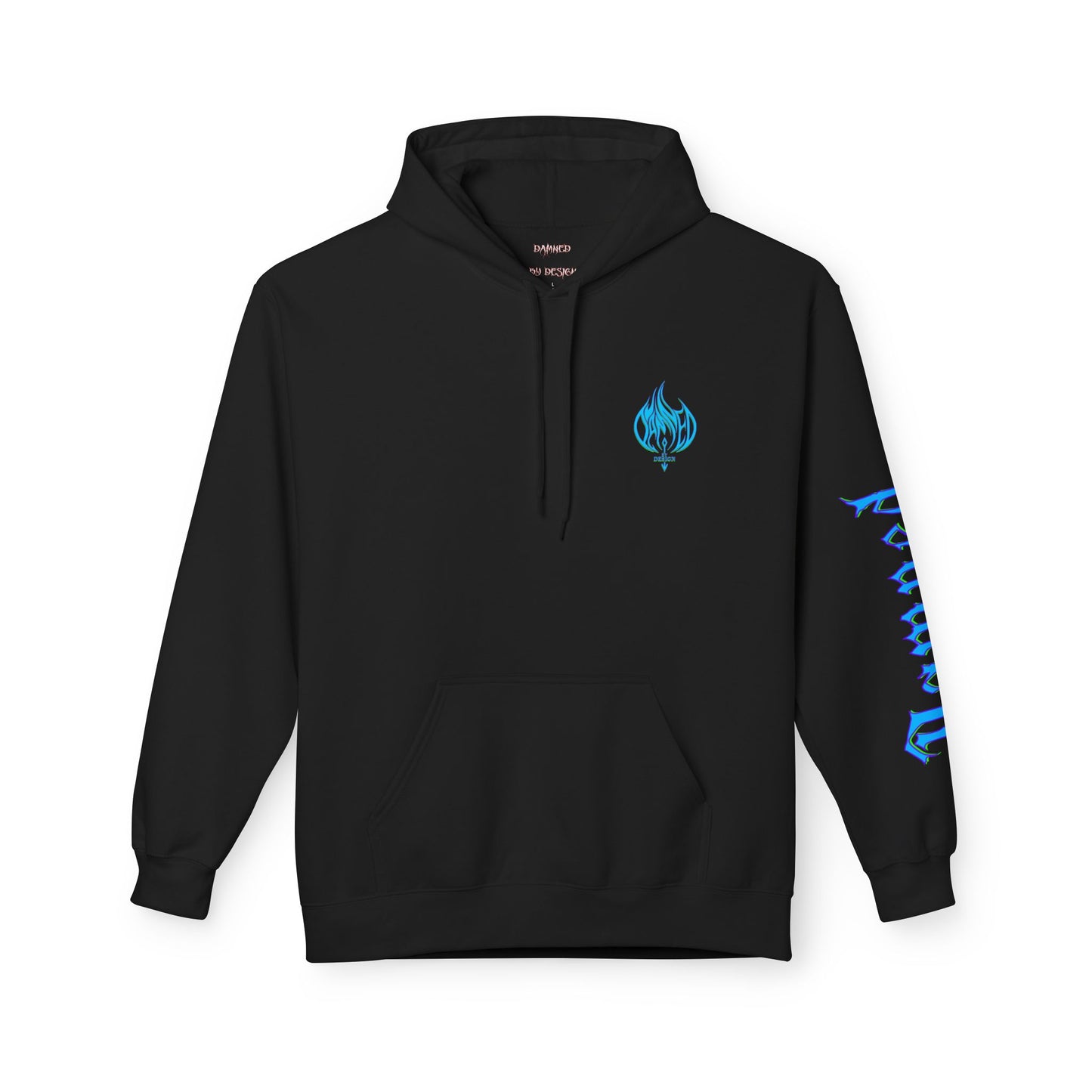 Blue Drip Skull - Pullover Hoodie
