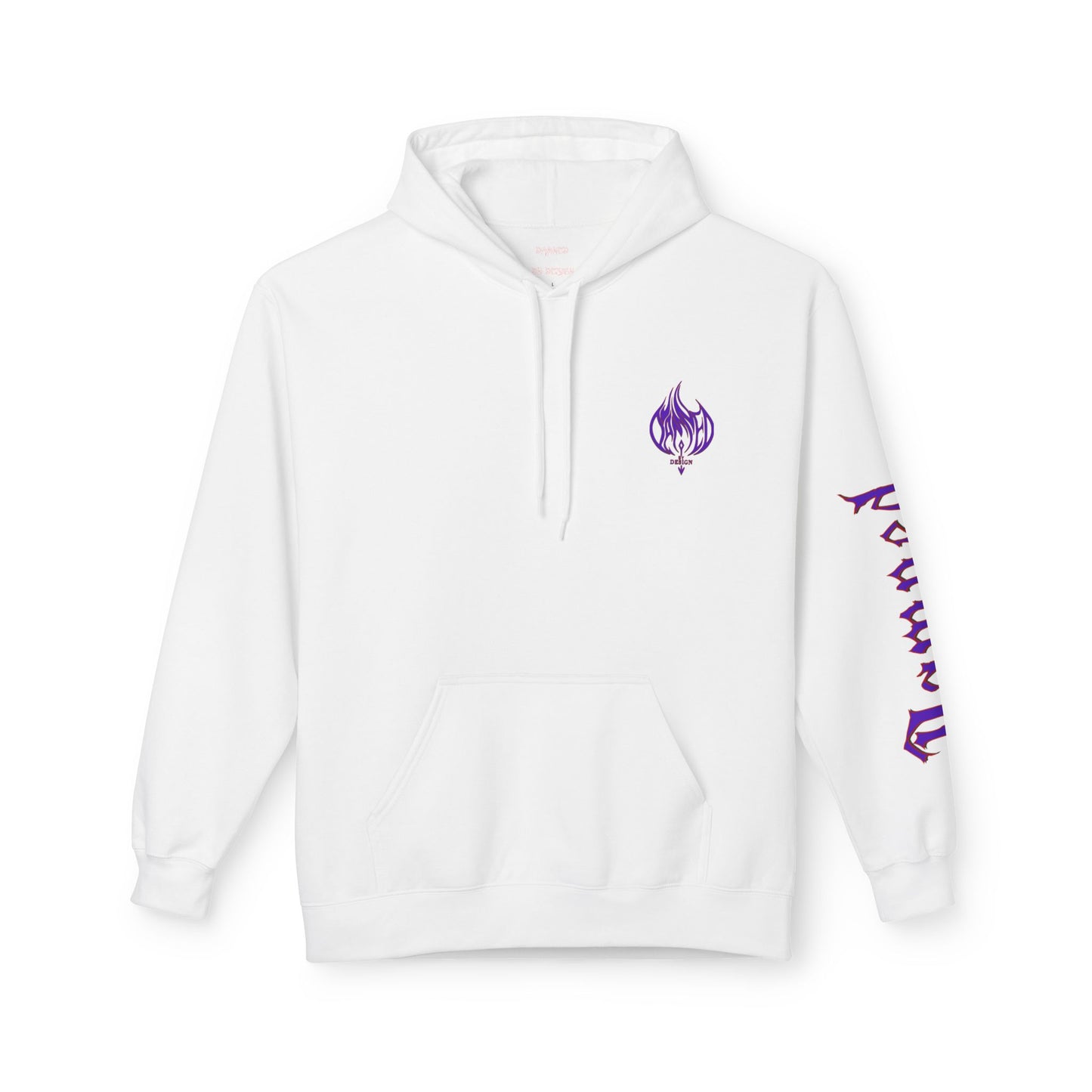Purple Drip Skull - Pullover Hoodie