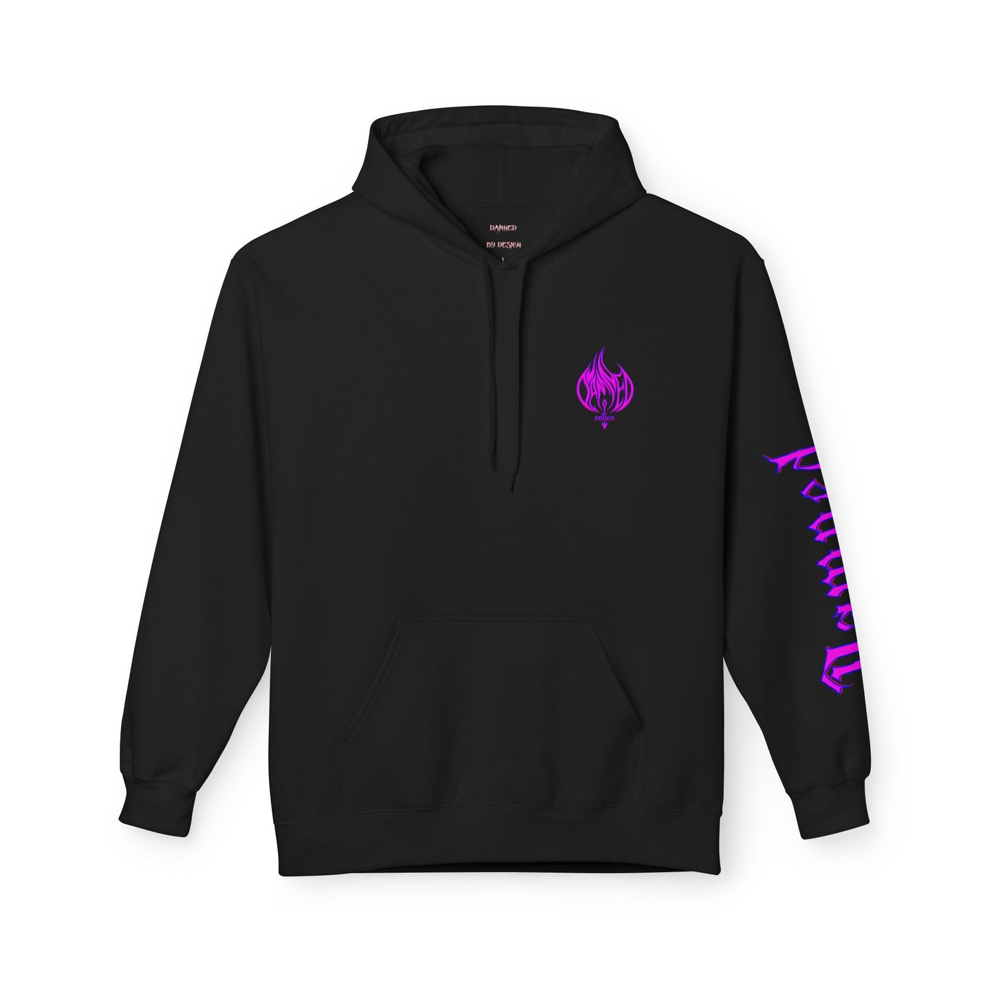 Pink Drip skull - Pullover Hoodie