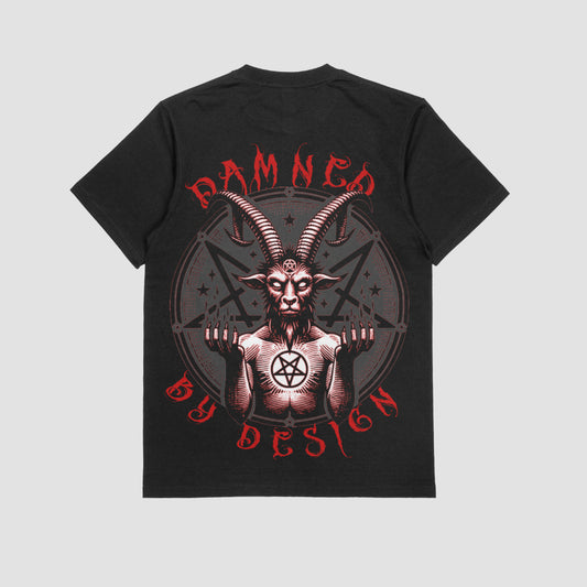 Damned By Design Baphomet t-shirt